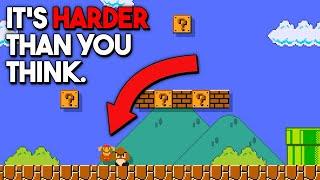 The 20 Hour Journey to Beat Mario Maker's EASIEST Level