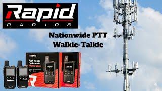 RAPID RADIOS Push To Talk Nationwide Walkie-Talkies - Review