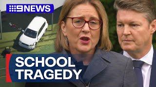 Victorian Premier on fatal school crash in Hawthorn East | 9 News Australia