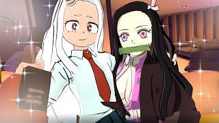 Eri and Nezuko Turn Into Teenagers! (MHA VR)