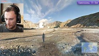 geoguessr put me in an active volcano