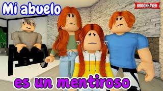 MI ABUELO ES UN MENTIROSO | Roblox Brookhaven rp | Mini Pelicula - Historia de Roblox