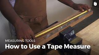 How to Use a  Tape Measure | Woodworking