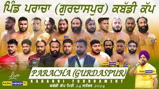 LIVEParacha (Gurdaspur) 24 Sep 2024 | Kabaddi Cup | 6283130312 | Majha Kabaddi Tv