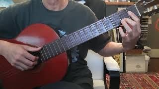 Genesis in Classical Guitar - Afterglow (with Phil Collins vocal)