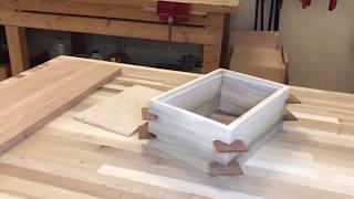 What Happens in Beginning Woodworking Class   Box Making Day 1