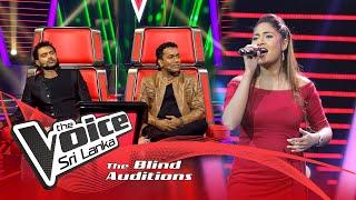 Hiruni Amanda -What A Feeling | Blind Auditions | The Voice Sri Lanka