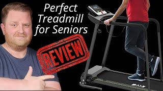 Redliro Walking Treadmill with Long Handrails for Balance Review