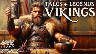 Ancient Viking Myths & Legends | Cozy British ASMR | Fantasy Bedtime Stories