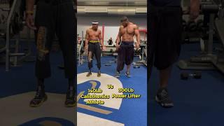 300lb Power Lifter Vs 141lb Calisthenics Athlete Freestyle Push Up Battle @RipRight