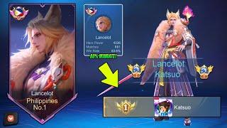 IM BACK!! 83% WINRATE LANCELOT TUTORIAL 2025! (Best Build & Emblem for Lancelot!) - Mobile Legends