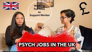 Support Worker Jobs after MASTER'S in PSYCHOLOGY in the UK  |Job Prospects in Psychology|