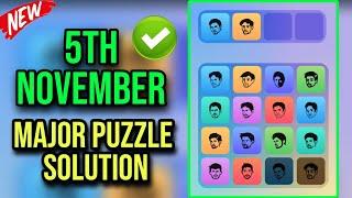 5 November Major puzzle durov Solved Today | Major Daily combo card 5 November