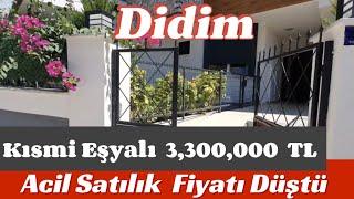 ACİL SATILIK FİYATI DÜŞTÜ  Eşyalı Didim'de Bu Daireyi Kaçıran Üzülür #forsale #realestate #emlak