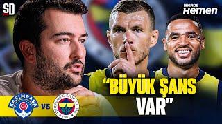 "OYUN YOĞUNLUĞUNU YUKARI ÇEKECEK İSİM..." | Kasımpaşa - Fenerbahçe, En-Nesyri İlk 11 Başlar Mı?