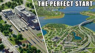 The PERFECT start to a city... Almost | Cities Skylines 2