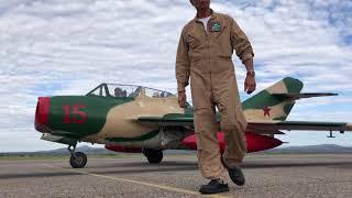 MiG 15 Engine Start, Jet Warbird Training Center, Santa Fe NM