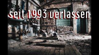 LOST PLACE- Unglaublich, seit 1993 verlassene Papierfabrik