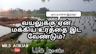 மக்கு உரத்தின் பயன்கள் (ம) வயலில் அதன் செயல்பாடுகள்