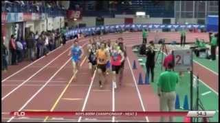 2015 New Balance Nationals Indoor - Bo​ys 800 M​eter Run Champio​nship - Heat 3