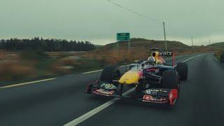 Driving A Formula 1 Car Across Ireland 