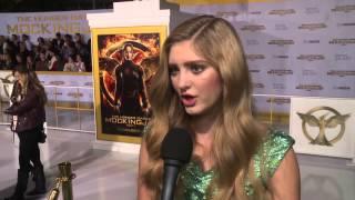 Willow Shields at the 'Mockingjay: Part 1' LA Premiere