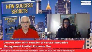 Founder of Vertex Innovative Management Limited Korianne Mar on Growth Hacking Secrets