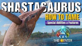 Shastasaurus Taming Guide in Ark Survival Ascended