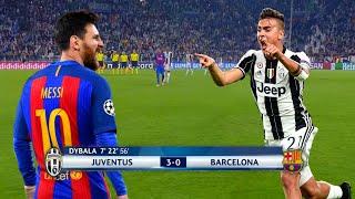 The Day Paolo Dybala Destroyed Lionel Messi and Barcelona