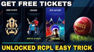 How To Unlocked Rcpl Auction Free In Real Cricket 24 Version 2.2