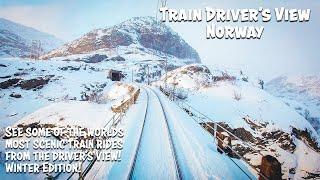 The Best Of Norway's Railway WINTER Cab Views