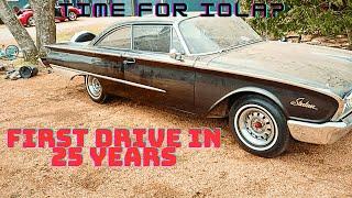 1960 ford starliner first drive is a quarter of a century and highway. #youtube #ford