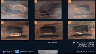 New Satellite Imagery of Toropets: Over 60 Bunkers/Warehouses Destroyed!