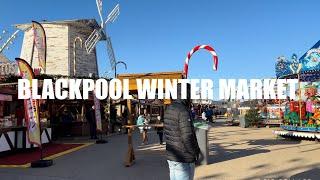 BLACKPOOL WINTER MARKET AT DAYTIME