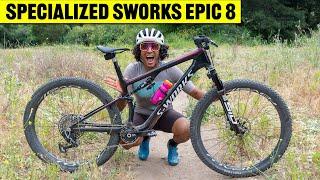 Specialized S-Works Epic 8 Review! (The Most Expensive  Bike I've Tested)