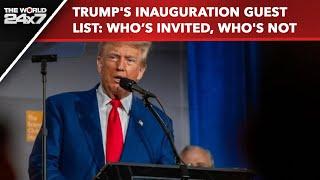 Donald Trump | Donald Trump's Inauguration Guest List: Who’s Invited, Who's Not