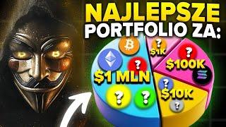 NAJLEPSZE PORTFOLIO KRYPTO NA HOSSĘ? (Strategia $1K → $1MLN, Jak Realizować Zyski?)