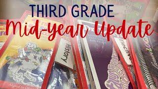 Mid-year homeschool update:  Third grade