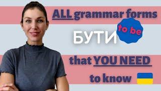 Verb БУТИ (to be) in Ukrainian: Grammar Lesson