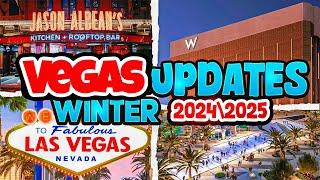 VEGAS updates!  What's going on in Vegas this Winter??  #vegasnews #vegas  2024/2025