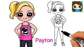 How to Draw Payton Myler | Ninja Kidz TV