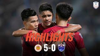  CÔNG AN HÀ NỘI FC 5-0 LION CITY SAILORS FC  | #SHOPEECUP 2024/2025