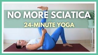 Yoga for Sciatica Relief  Stop Low Back Pain!