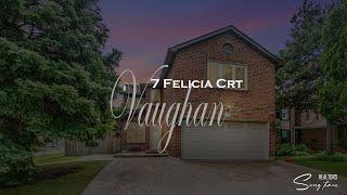 Vaughan Home For Sale Felicia Crt