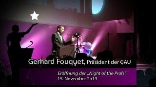 Eröffnung der "Night of the Profs" 2013