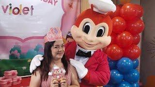 My 55th Birthday Celebration at Jollibee Altaraza | Violeta Gonzales