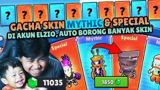 GACHA SKIN MYTHIC & SPECIAL DI AKUN ELZIO! AUTO BORONG SKIN! ADA SKIN TWISTER DI SPIN - Stumble Guys