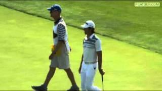 Shot of the Day: Aaron Baddeley eagles at TPC Summerlin