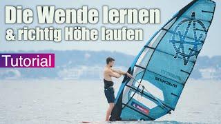 Windsurfen lernen: Die Wende & richtig Höhe laufen Tutorial