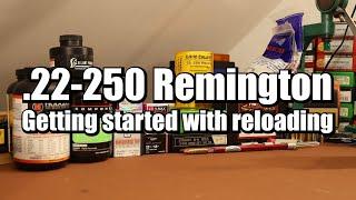 .22-250 Remington - Getting started with reloading